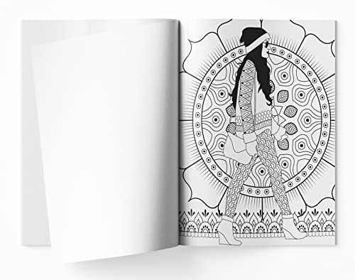 Image of Fashion Mandala Coloring Book For Adults