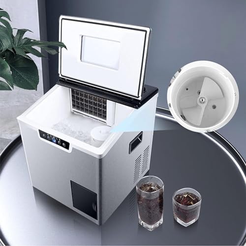 Máquina fabricadora de hielo totalmente automática, para uso en hogar/cocina/oficina/bar miniatura 4