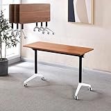 Assemblage facile : la table de salle de conférence de séminaire dispose d'un design simple et d'une construction simple. Les accessoires inclus rendent l'assemblage rapide et facile, ce qui vous permet d'économiser du temps