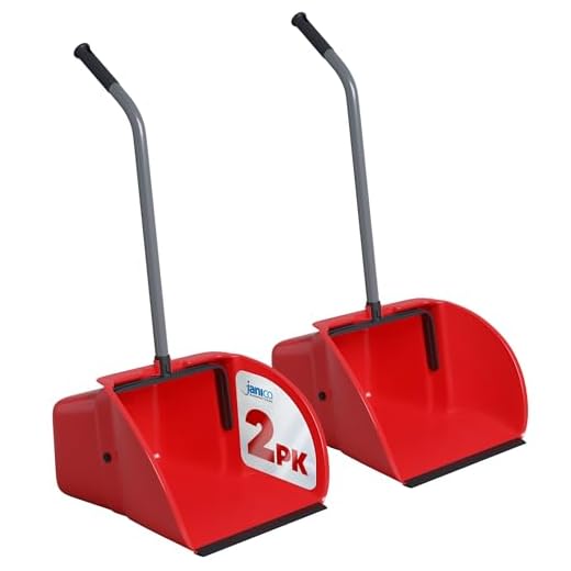 Janico Jumbo Lobby Dustpan 2 Pack