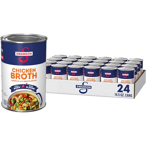Image of Swanson Chicken Broth, 14.5 Oz Can (24 Pack)