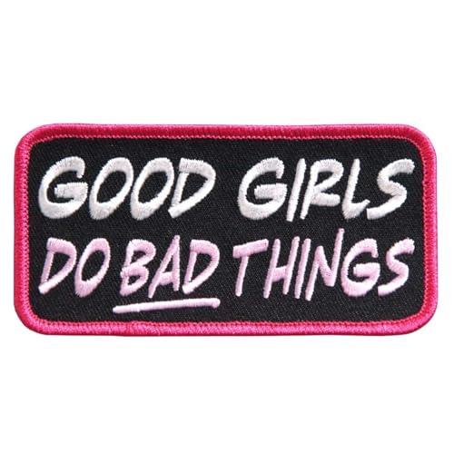 Hot Leathers Good Girls do Bad Things Embroidered 4