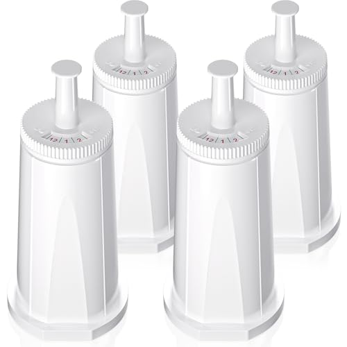 Replacement Water Filter, with Barista Touch Espresso Machine BES880, Barista Pro BES878, Oracle Touch BES990, Oracle BES980, Dual Boiler BES920 Bambino ClaroSwiss Sage (Pack of 4)