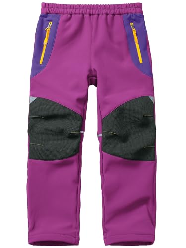 Jogwits Kinder Softshellhose Wasserdicht Skihose Warm Outdoorhose...