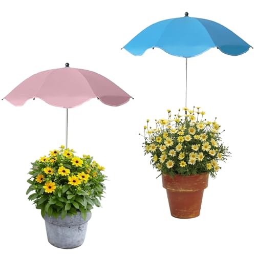 Pflanzenschirm im Freien 2 Stück Pflanzenschirme für Outdoor-Pflanzen Plant Shade für Den Garten Im Freien Gartenschirm Sonnenschutz Gartenschirm Outdoor-Schutzhülle für Topfpflanzen Blumen Gemüse