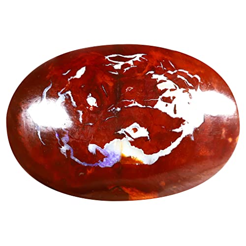 Opale rocheuse naturelle 15.15 ct, gemme multicolore pour création de bijou artisanal