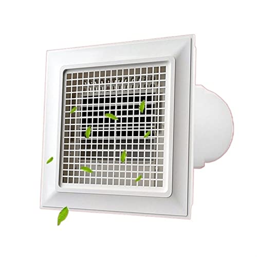 CGCSYZ Ventilador de ventilación Ventilador de Techo para baño, Ventilador Enfriador de soplado Directo a Cuadros de 30 × 30 cm, Extractor silencioso de Gran Volumen d(con Control Remoto