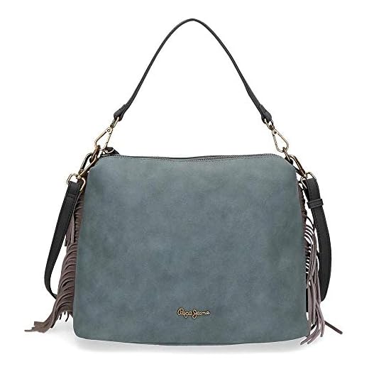Bolso Pepe Jeans Fringe Azul