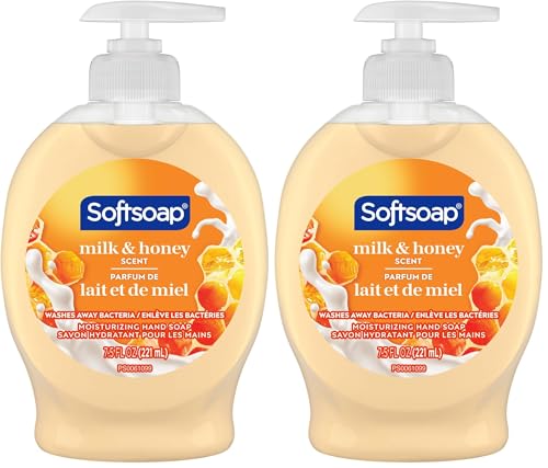 Image of Softsoap Naturals Moisturizing Liquid Hand Soap, Milk & Honey - 7.5 fl oz (Pack of 2)
