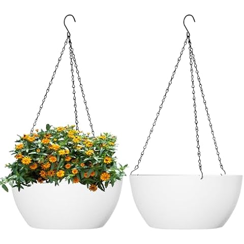 WSMKSZ 13-Inch Hanging Planters Cover