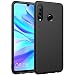 Produktbild Verco Kompatibel mit Huawei Y6p Hülle, Matte Rückschale Schutzhülle für Y6p Case Silikon Handyhülle - Schwarz