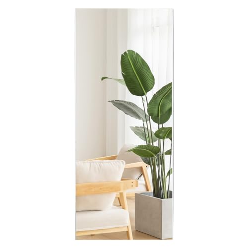 Unbreakable Glassless Mirror Ultra Light Shatterproof Wall Mounted Large Mirror for Dance Studio and Bedroom,0.04mm Nano Film, 30" x 40" Black by Fab Glass and Mirror - Used condition - US$59.20
