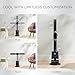 Shark TurboBlade Cool + Heat - Ultra-Customizable Bladeless Tower Fan + Heater, Pivots, Twists, Oscillates up to 180°, Powerful Cooling + Rapid Room Heating, Remote Control, Charcoal, TH202