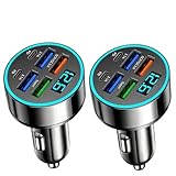 Grâce à sa compatibilité étendue, ce chargeur allume cigare fonctionne avec de nombreux appareils électroniques, l’allume cigare usb prend en charge les systèmes 12V et 24V, la prise allume cigare convient aussi bien aux voitures particulières qu’aux véhicules utilitaires