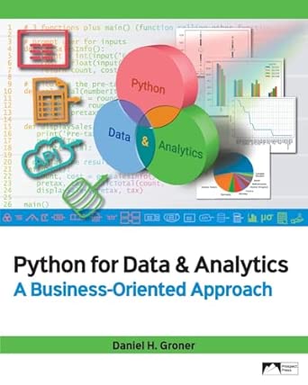 Python for Data & Analytics: A Business-Oriented Approach | Amazon.com.br