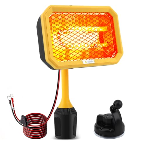 Electric Golf Cart Heater, 400W Safe and Quiet Carbon Fiber