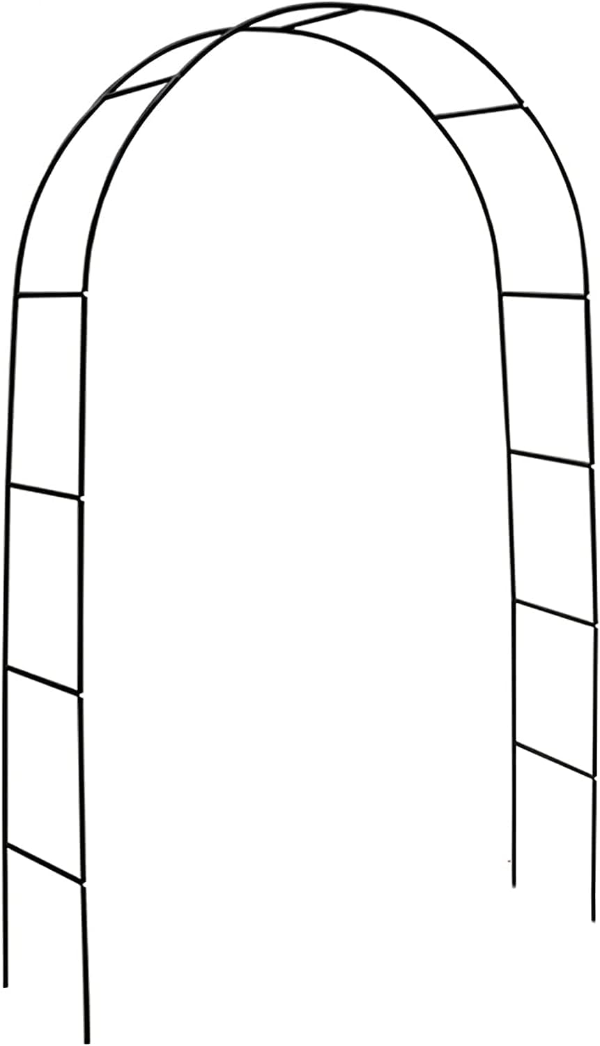 Arche de jardin pour roses et support de plantes grimpantes en métal ELzEy