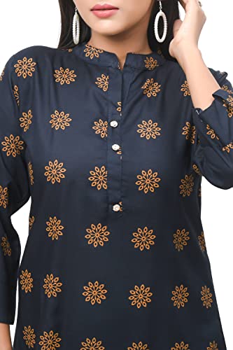Image of Women's Rayon Anarkali Regular Fit Top
