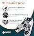 Marine Tech Tools 35mm Outboard Pin Wrench (AMT0009) with L-6 Pins, Spanner Wrench, Tilt Cap Removal tool, Tilt Caps fit SHOWA Manufactured Units, Yamaha, Suzuki, Johnson, Honda, & Evinrude