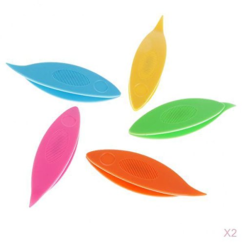 Image of 10Pcs PVC Tatting Shuttle Weaving Tool DIY for LaceMaking Handmade Craft|Crafts | Needlecrafts & Yarn | Tatting & Lacemaking | Lacemaking Shuttles|