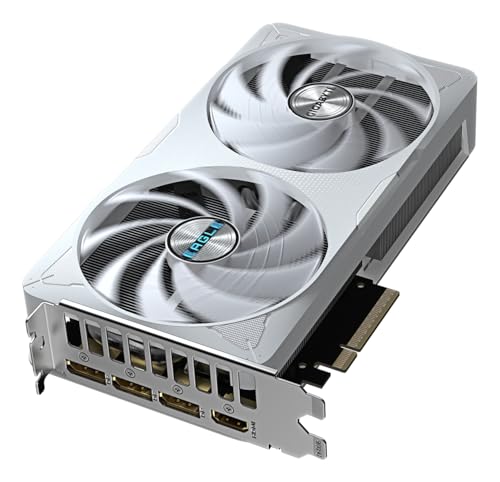 GeForce RTX 5060 Ti EAGLE OC ICE 8G Scheda Grafica – 8 GB GDDR7, 128 bit, PCI-E 5.0, 2617 MHz Frequenza del core, 3 x DisplayPort, 1 x HDMI, GV-N506TEAGLEOC ICE-8GD - Scheda video - Immagine 3
