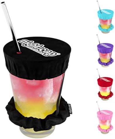 Nightcap Drink Cover Scrunchie Anti-Spiking Reusable Cup Cover
