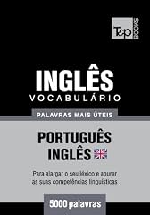 Capa de Vocabulário Português-Inglês britânico - 5000 palavras mais úteis