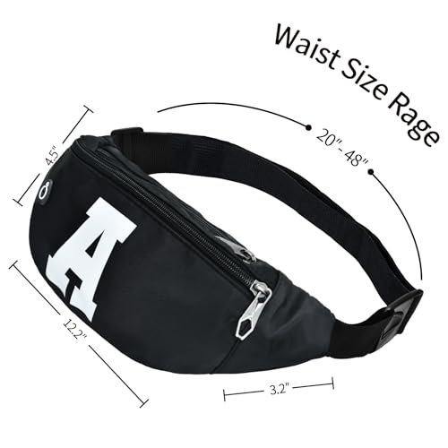 Image of Fanny Packs for Men and Women, Water-Repellent Sports Waist Pack Bag for Travel Hiking Running Hands-free