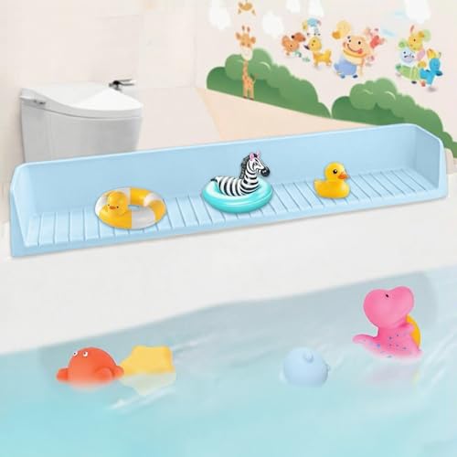 Support de jouets à ventouse et protection silicone étanche pour baignoire - 3