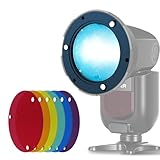 NEEWER Gel-Filter-Set, magnetisches Blitz-Zubehör-Set für NEEWER NW700, NW760, Z880, Speedlight mit quadratischem Kopf, Z1, Z2, Z2PRO, Z3, Z2II, Kamera-Speedlite, Adapterring Nicht im Lieferumfang