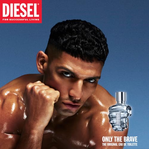 Diesel Only The Brave Eau de Toilette, Iconic Citrus Woody Men's Aftershave with Fresh Lemon, Energising Mandarin, Bold Leather and Cedar Wood, Masculine Fragrance for Leaders - Image 5