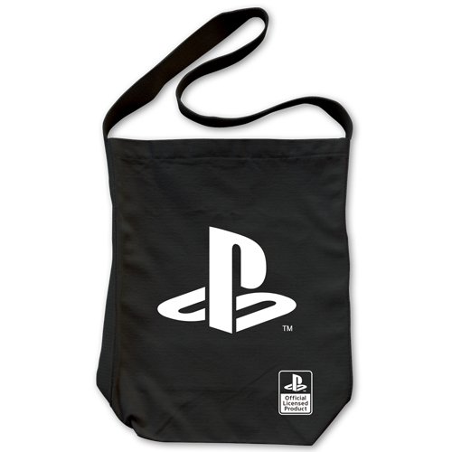 コスパ プレイステーションファミリーマーク ショルダートート BLACK 約H40×W36×D13cm コスパ プレイステーションファミリーマーク ショルダートート BLACK 約H40×W36×D13cm