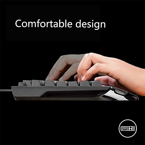 Teclado Mecánico Gamer NCRD11 USB QWERTY miniatura 4