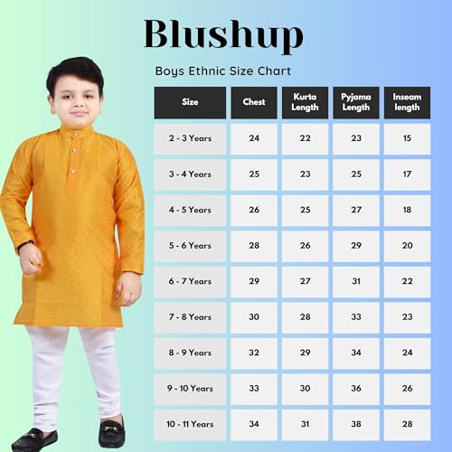 Image of Blushup Boys Kurta and Pyjama Set