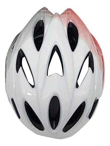 Capacete Ciclismo Tsw Raptor 2019 Com Sinalizador Led Branco/cinza/vermelho