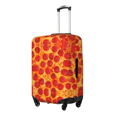 3d Pizza Pepperoni Print Luggage Suitcase Cover Protector Luggage Washable Covers With Concealed Zipper2