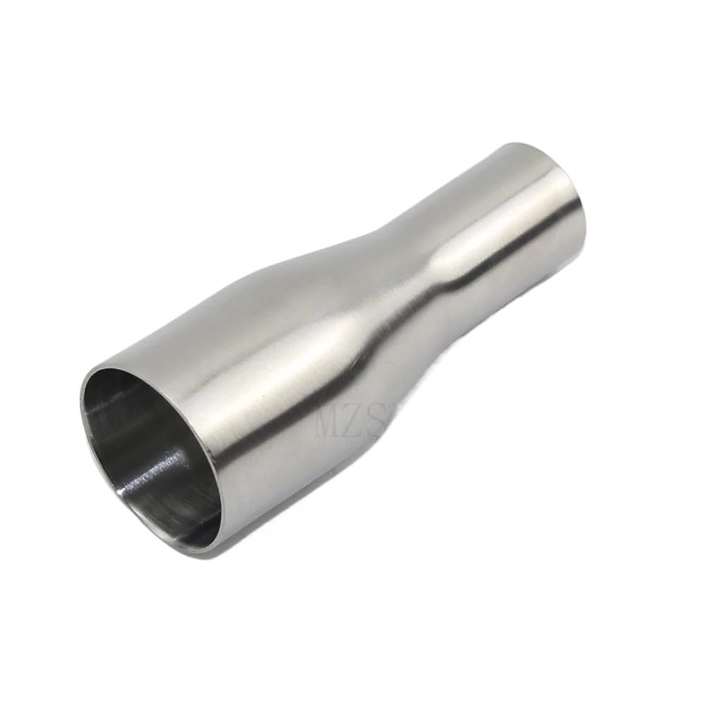1pc 57mm63mm76mm OD Butt Welding Reducer SUS 304 Stainless Steel Sanitary Pipe(76mm to 51mm)