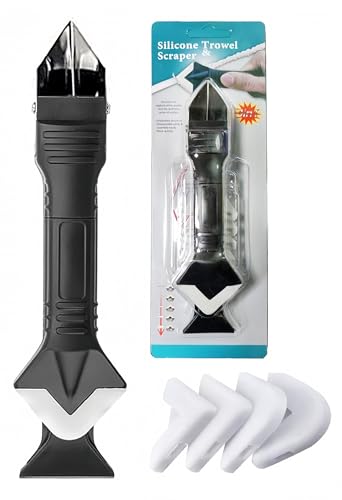 3 in 1 Silicone Caulking Tools and Scrapers