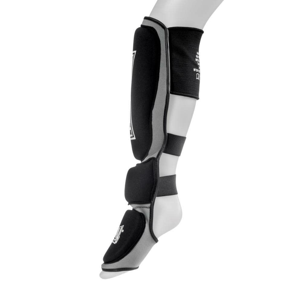 METAL BOXE Protège-Tibias Mirror XL – Noir, Ultra-amorti Pour Entraînements Intensifs