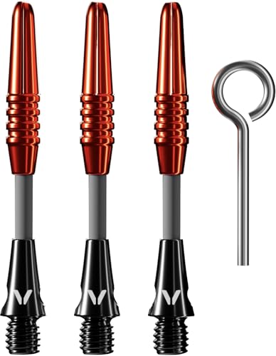 Viper Carbon Fiber High Performance Ultra-Light Dart Shafts Set of 3 Short Red