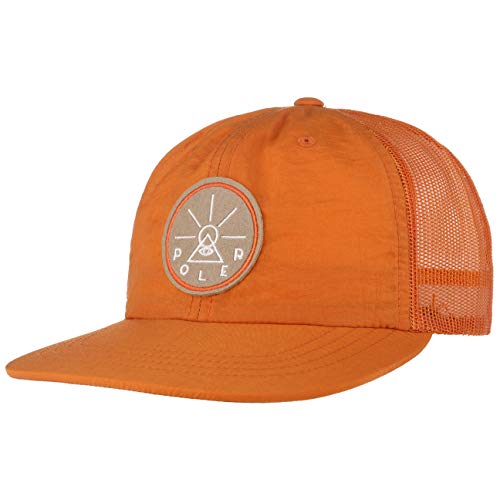 POLER Gorra Golden Circle Nylon Snapback de Beisbol (Talla única - Naranja)
