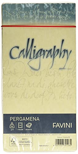 Calligraphy Pergamena Liscio Favini A572203 fini les bavures d'encre sur papier