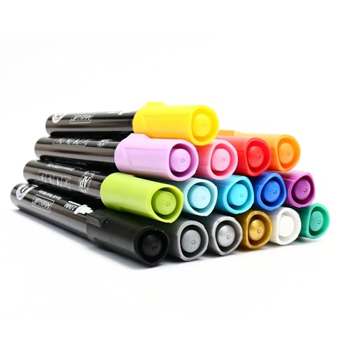 Artist's Loft Assorted Color Acrylic Paint Marker Set - 16 Markers