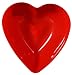 (1) Red Valentine Heart-Shaped Deep Bowl