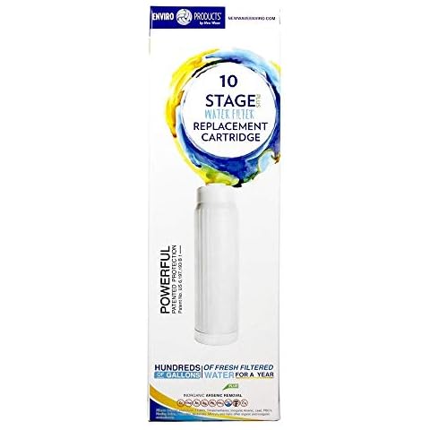 New Wave Enviro Products - 10 Stage Plus Water Filter Replacement Cartridge - 1 Filter(s) Cover