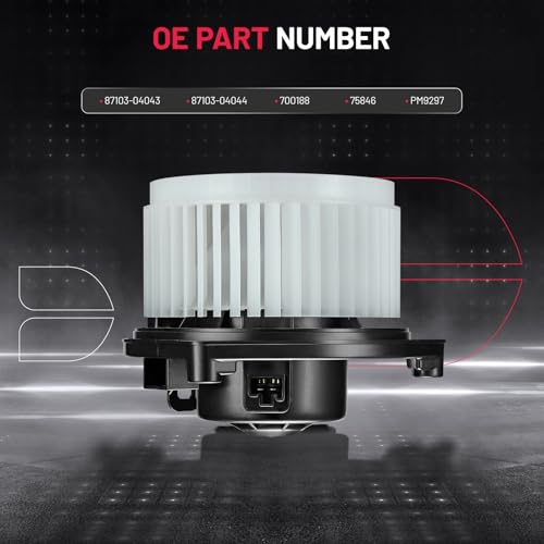 Image of BDFHYK AC Heater Blower Motor Fan 700188 Compatible with Toyota Tacoma 2005 2006 2007 2008 2009 2010 2011 2012 2013 2014 2015,HVAC Blower Motor Assembly Replacement for PM9297 75846 871030C051
