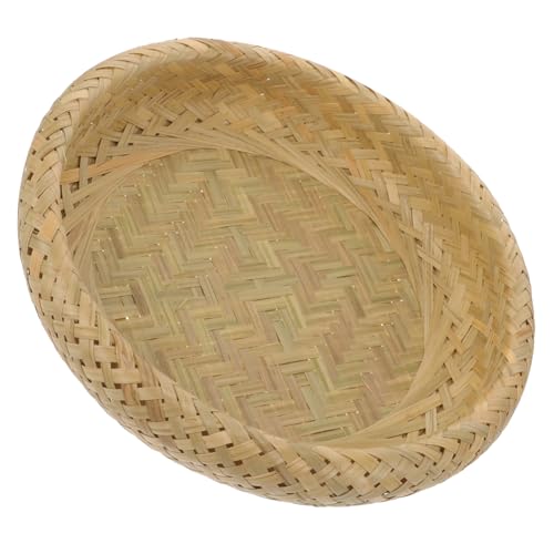 OUNONA Bread Proofing Basket Bamboo Woven Home Kitchen Bread Leavening Handmade