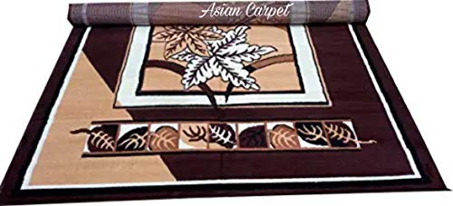 Image of Anti Skid Soft Acrylic Wool Carpet for Living Room & Bedroom (Design 17, 6 x 8 Feet)