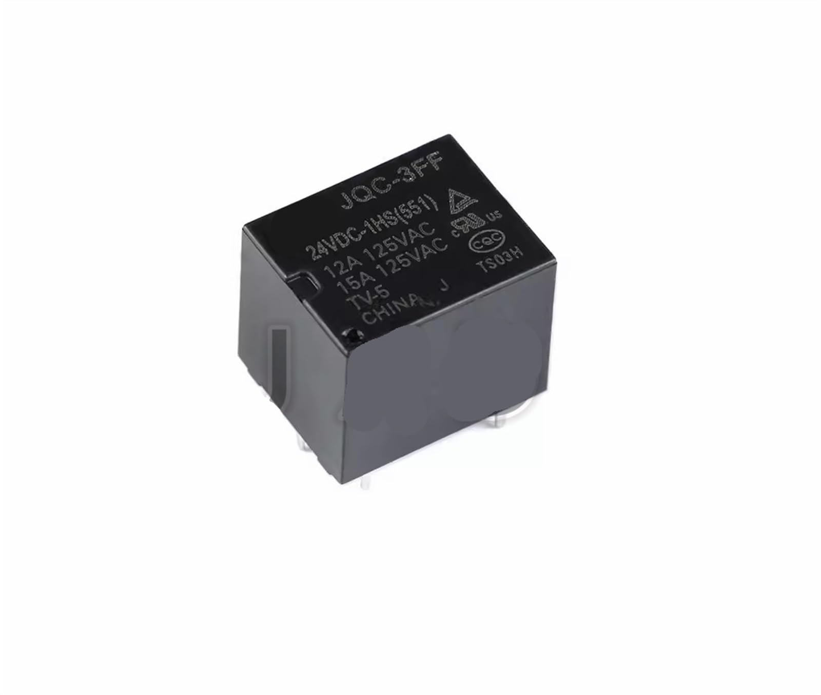 Relais JQC-3FF-24VDC-1HS 15A capable de commuter de fortes charges