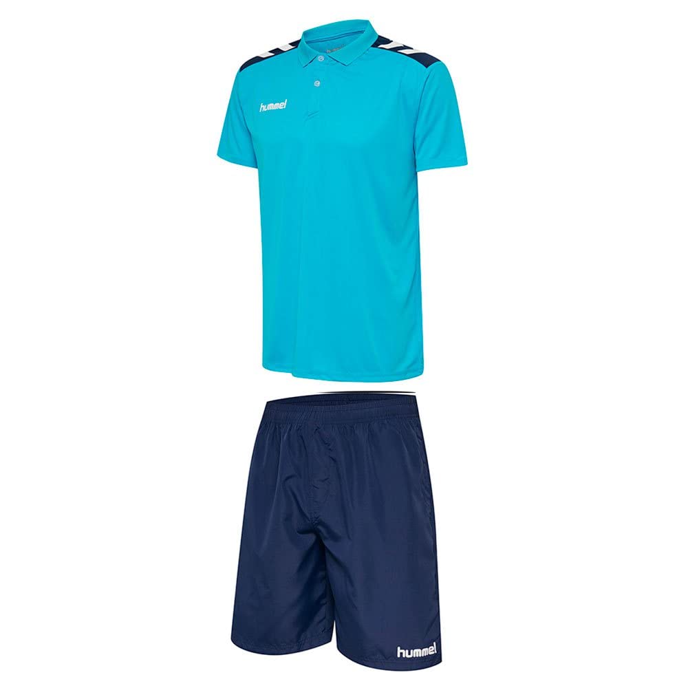 hummel Academy Trip Kit Set hummel® Rojo y azul marino 100% poliéster UNI_KIDS talla 4 Unisex niños
